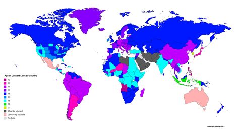 Age of Consent Laws By Country